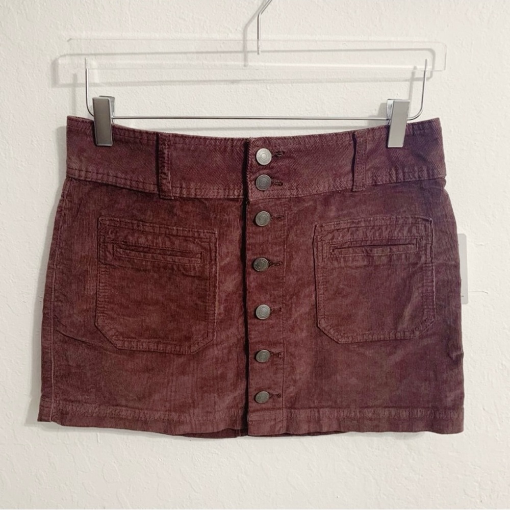Free People Joanie Corduory Mini Skirt